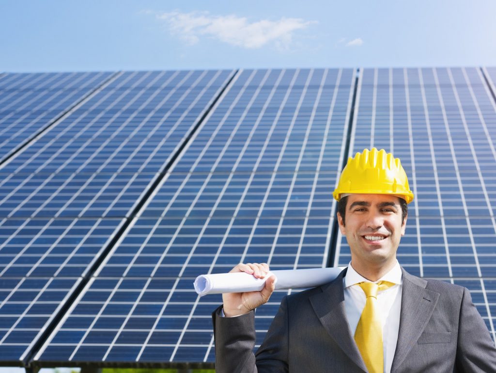 Solar panels and business property values